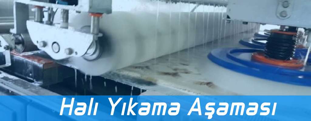 Halı Yıkama Aşaması